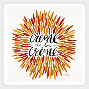 Creme De Le Creme Autum Sticker